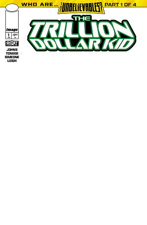Trillion Dollar Kid #1 CVR E (OF 2) CVR E BLANK SKETCH cover