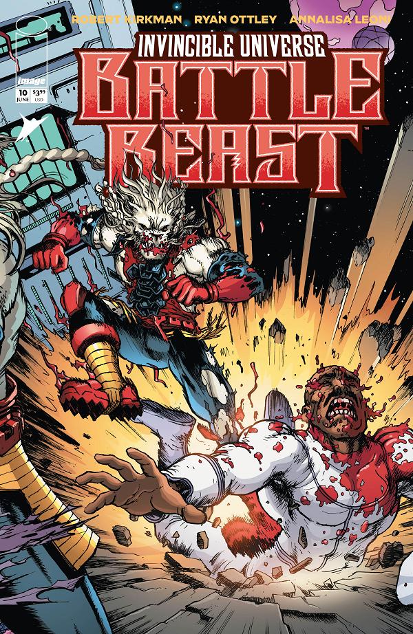 Invincible Universe Battle Beast #10 CVR C CVR C INC 1:10 CHRIS BURNHAM & BRIAN REBER cover