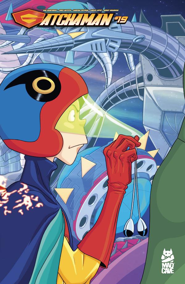 Gatchaman #19 CVR B CVR B CHRIS BATISTA SABRINA CINTRON CONNECTING cover