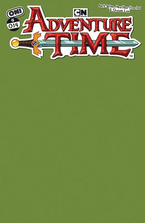 Adventure Time (2025) #14 CVR C CVR C BETTY GROF GREEN BLANK SKETCH cover