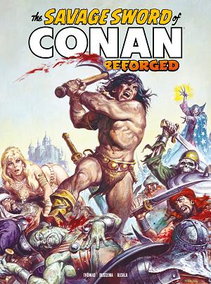 Savage Sword Of Conan Reforged #5 CVR D CVR D EARL NOREM FOIL cover