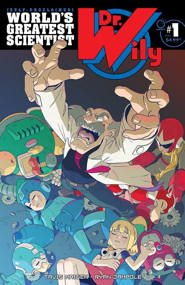 Dr Wily #1 CVR A RYAN JAMPOLE cover