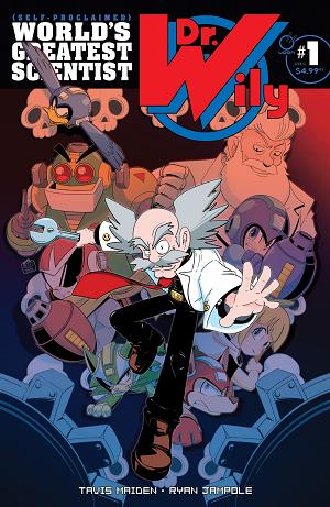 Dr Wily #1 CVR C (ONE SHOT) CVR C TAVIS MAIDEN cover