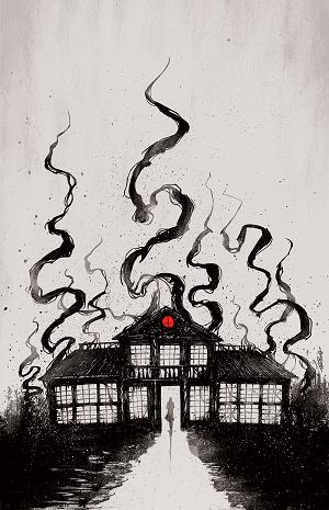 Excommunicated #2 CVR D CVR D INC 1:30 TIAGO PALMA FULL ART B&W cover