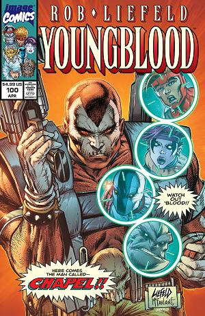 Youngblood #100 CVR N CVR N ROB LIEFELD & TODD MCFARLANE cover