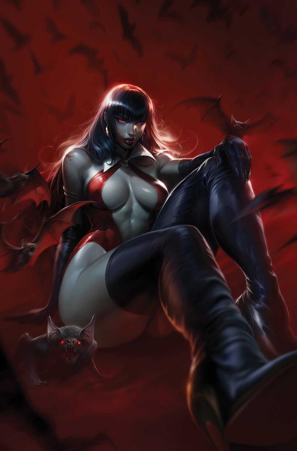 Vampirella Armageddon #11 variant cover by Francesco Mattina