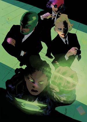 Absolute Green Lantern #15 CVR D CVR D WERTHER DELL EDERA CARD STOCK cover