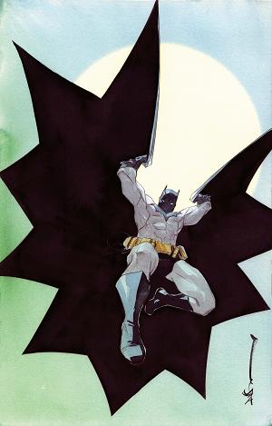 Batman #10 CVR B CVR B DUSTIN NGUYEN CARD STOCK cover