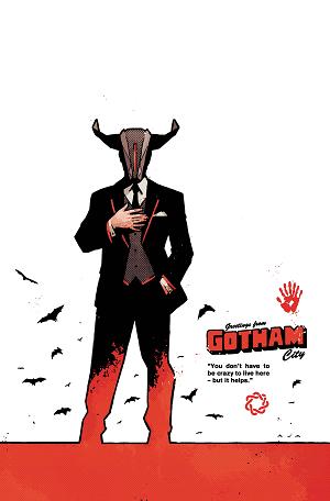 Batman #10 CVR F CVR F INC 1:25 DAVID AJA CARD STOCK cover