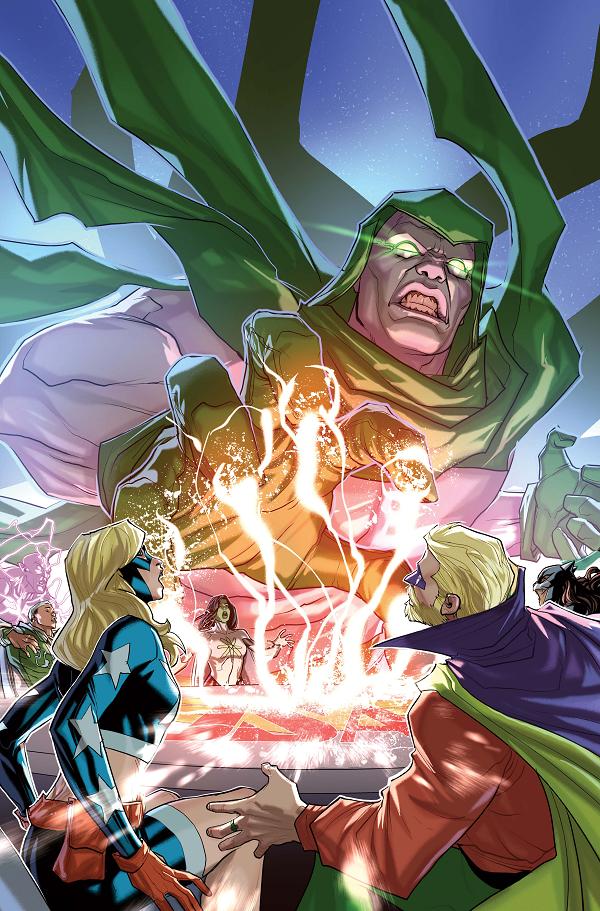Jsa #20 CVR A PETE WOODS cover