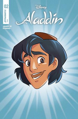 Aladdin #2 CVR D CVR D CARTOON HEAD cover