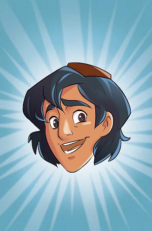 Aladdin #2 CVR F CVR F INC 1:10 CARTOON HEAD VIRGIN cover