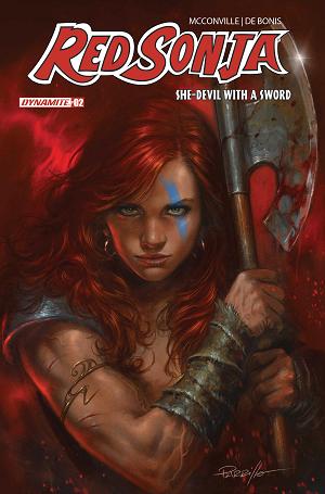 Red Sonja She Devil With A Sword #2 CVR B CVR B LUCIO PARRILLO cover