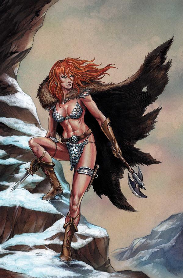 Red Sonja She Devil With A Sword #2 CVR J CVR J INC 1:10 MIKE ROOTH VIRGIN cover