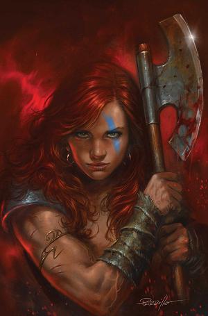 Red Sonja She Devil With A Sword #2 CVR K CVR K INC 1:15 LUCIO PARRILLO VIRGIN cover