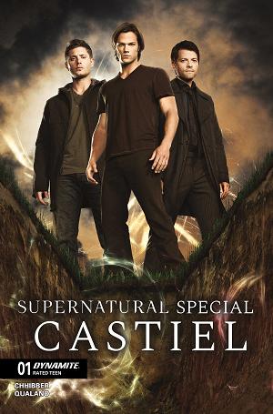 Supernatural Special Castiel #1 CVR B (ONE SHOT) CVR B PHOTO DEAN SAM CASTIEL cover