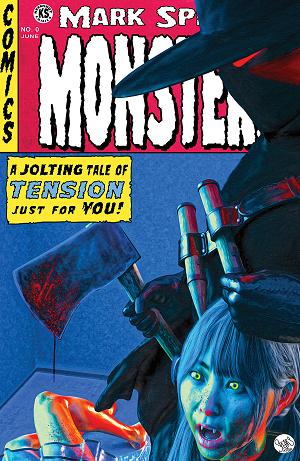 Mark Spears Monsters #0 CVR C DELUXE EDITION (ONE SHOT) CVR C MARK SPEARS CRIME SUSPEN STORIES 22 HOMAGE cover