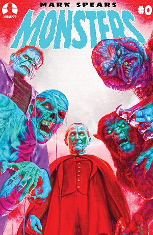 Mark Spears Monsters #0 CVR E DELUXE EDITION (ONE SHOT) CVR E MARK SPEARS THE SQUAD cover