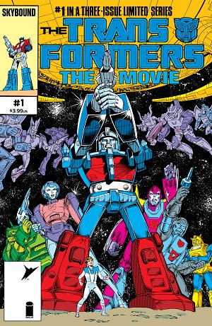 Transformers The Movie 40Th Anniversary Edition #1 CVR B (OF 3) CVR B DON PERLIN & IAN AKIN cover