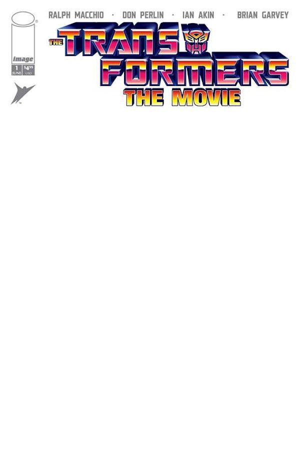 Transformers The Movie 40Th Anniversary Edition #1 CVR D (OF 3) CVR D BLANK SKETCH cover