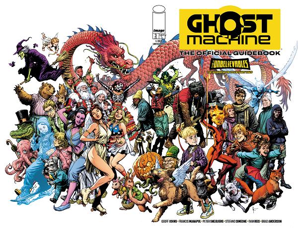 Ghost Machine The Official Guidebook #3 CVR A GARY FRANK & BRAD ANDERSON WRAPAROUND cover