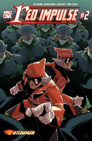 Gatchaman Red Impulse #2 cover