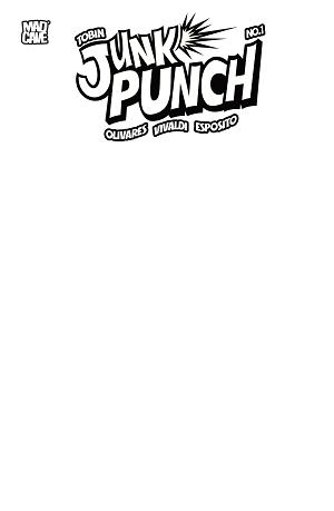 Junk Punch #1 CVR D (OF 5) CVR D BLANK SKETCH cover