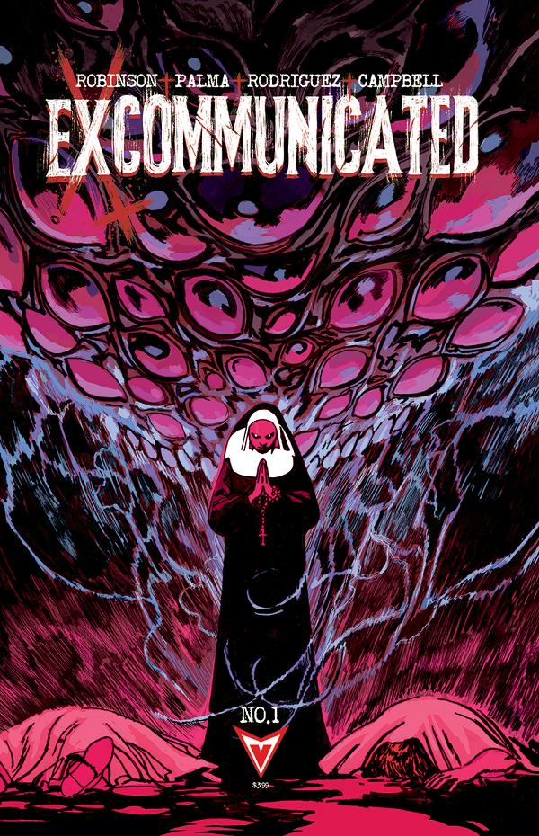 Excommunicated #1 variant cover by Joshua Hixson