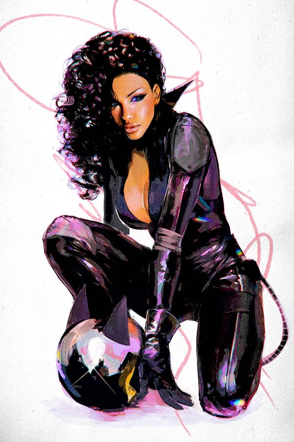 Absolute Catwoman #1 CVR D (OF 6) CVR D SOZOMAIKA CARD STOCK cover