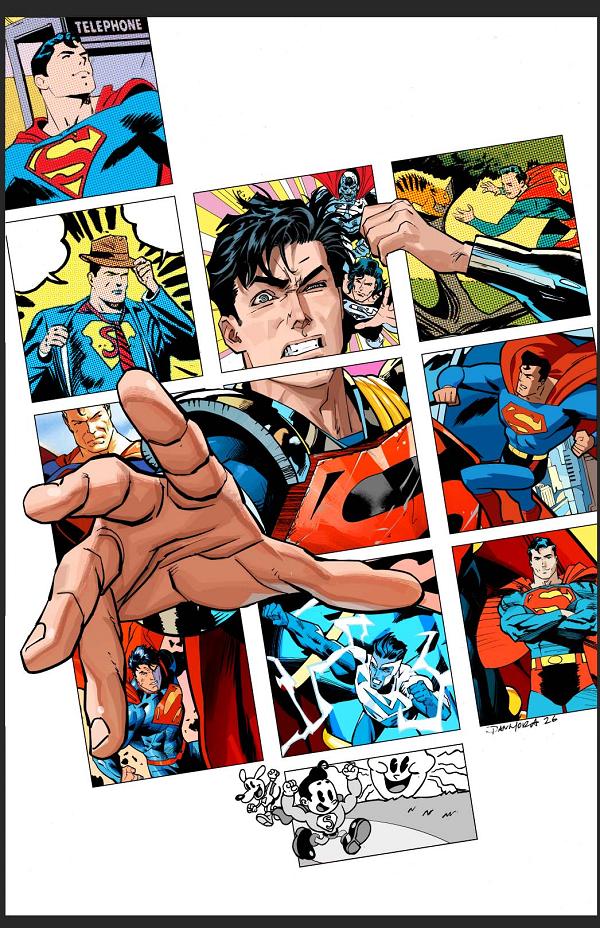 Superman #39 CVR A DAN MORA (THE REIGN OF THE SUPERBOYS) cover