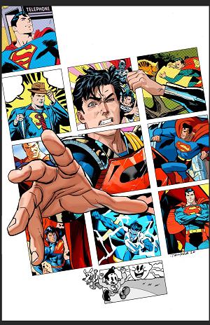 Superman #39 CVR A DAN MORA (THE REIGN OF THE SUPERBOYS) cover