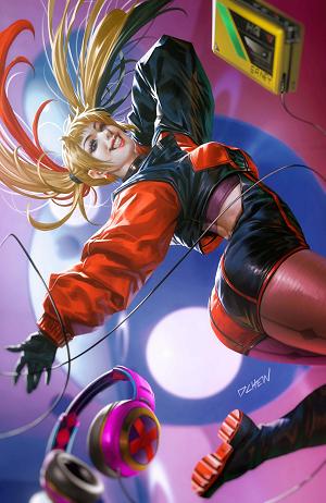 Harley Quinn #63 CVR D CVR D DERRICK CHEW CARD STOCK cover