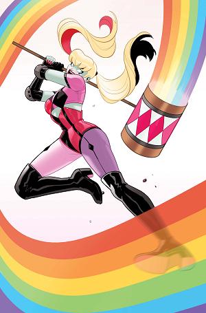 Harley Quinn #63 CVR E CVR E STEPHEN BYRNE DC PRIDE CARD STOCK cover