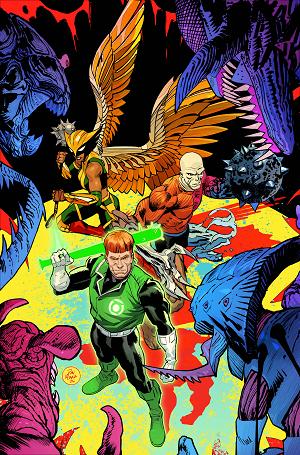 Justice League Unlimited #20 CVR A DAN MORA cover