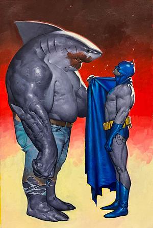 Justice League Unlimited #20 CVR D CVR D FABRIZIO DE TOMMASO CARD STOCK cover