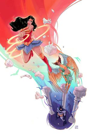 Justice League Unlimited #20 CVR E CVR E YASMIN FLORES MONTANEZ CARD STOCK cover