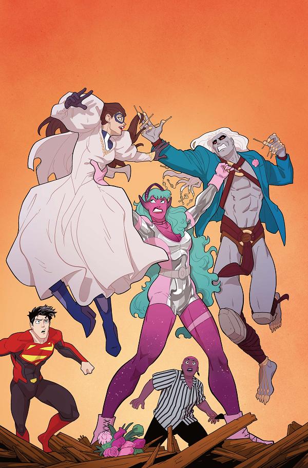Justice League Dream Girls A Dc Pride Event #4 CVR A BRANDT&STEIN cover
