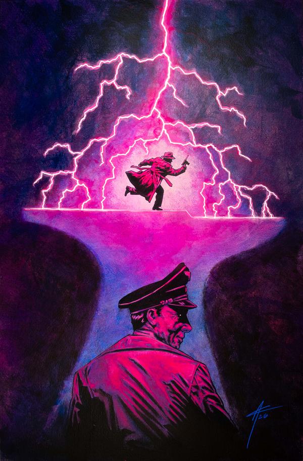 The Peril Of The Brutal Dark An Ezra Cain Mystery #5 CVR B (OF 6) CVR B AARON CAMPBELL CARD STOCK cover