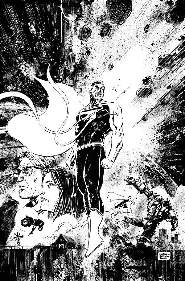 Superman Father Of Tomorrow #2 CVR B (OF 6) CVR B GABRIEL HARDMAN CARD STOCK cover
