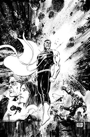 Superman Father Of Tomorrow #2 CVR B (OF 6) CVR B GABRIEL HARDMAN CARD STOCK cover