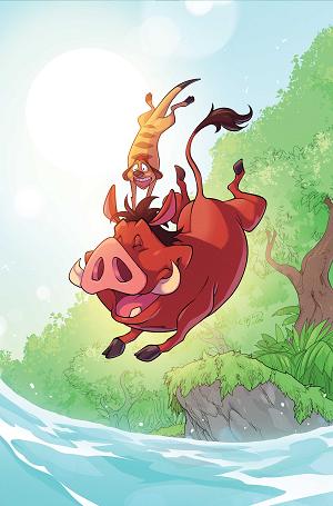Lion King #6 CVR F CVR F INC 1:10 EMILIO PILLIU VIRGIN cover