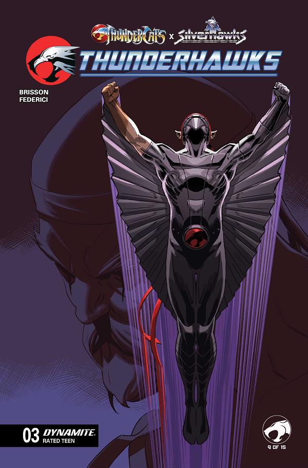Thundercats X Silverhawks Thunderhawks #3 CVR C CVR C MARCO FAILLA cover