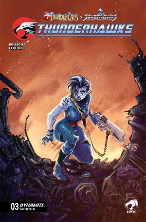 Thundercats X Silverhawks Thunderhawks #3 CVR D CVR D ALESSANDRO RANALDI cover