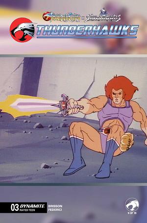 Thundercats X Silverhawks Thunderhawks #3 CVR E CVR E ANIMATION ART cover