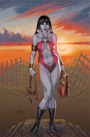 Vampirella Armageddon #12 CVR G CVR G INC 1:10 JOSEPH MICHAEL LINSNER VIRGIN cover