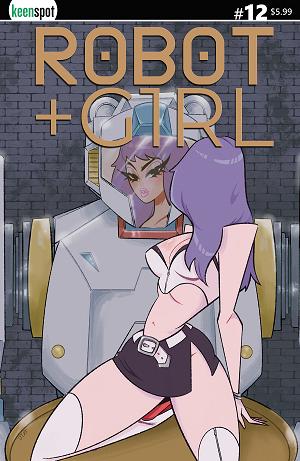 Robot + Girl #12 CVR C CVR C JAMIE BOTERO cover