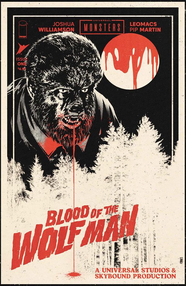 Universal Monsters Blood Of The Wolf Man #1 CVR F (OF 4) CVR F INC 1:75 JORGE FORNES cover