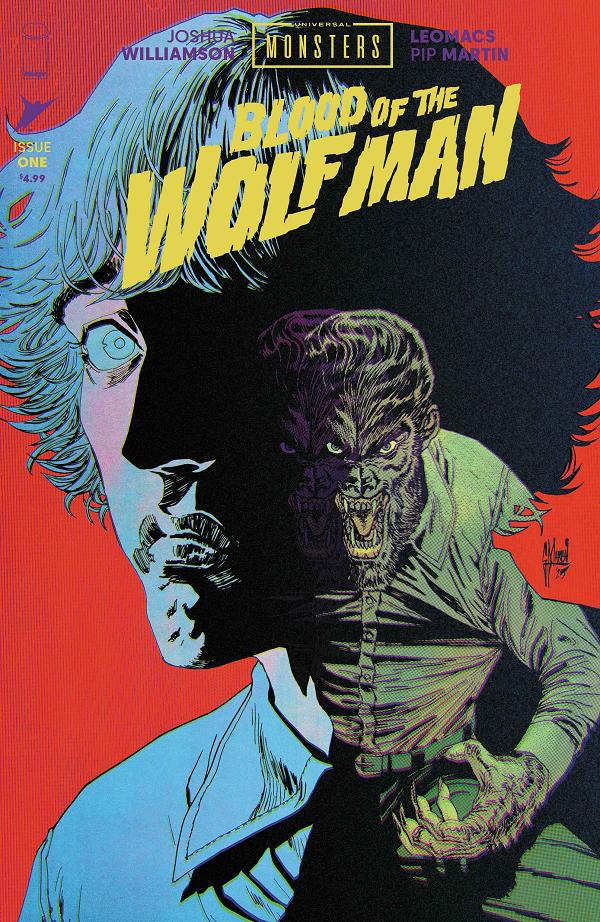 Universal Monsters Blood Of The Wolf Man #1 CVR G (OF 4) CVR G INC 1:100 GUILLEM MARCH FOIL cover