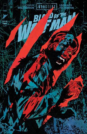 Universal Monsters Blood Of The Wolf Man #1 CVR I (OF 4) CVR I MICHAEL WALSH DIE CUT FOIL REVEAL cover