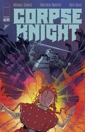 Corpse Knight #3 CVR A MATTHEW ROBERTS & RICO RENZI cover